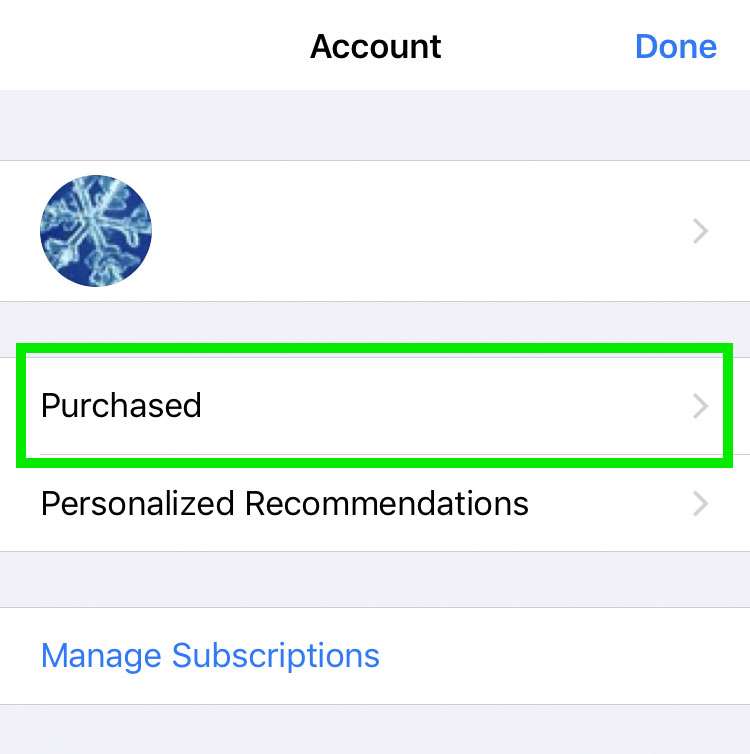 App Store purchased 2 App Store purchased 2