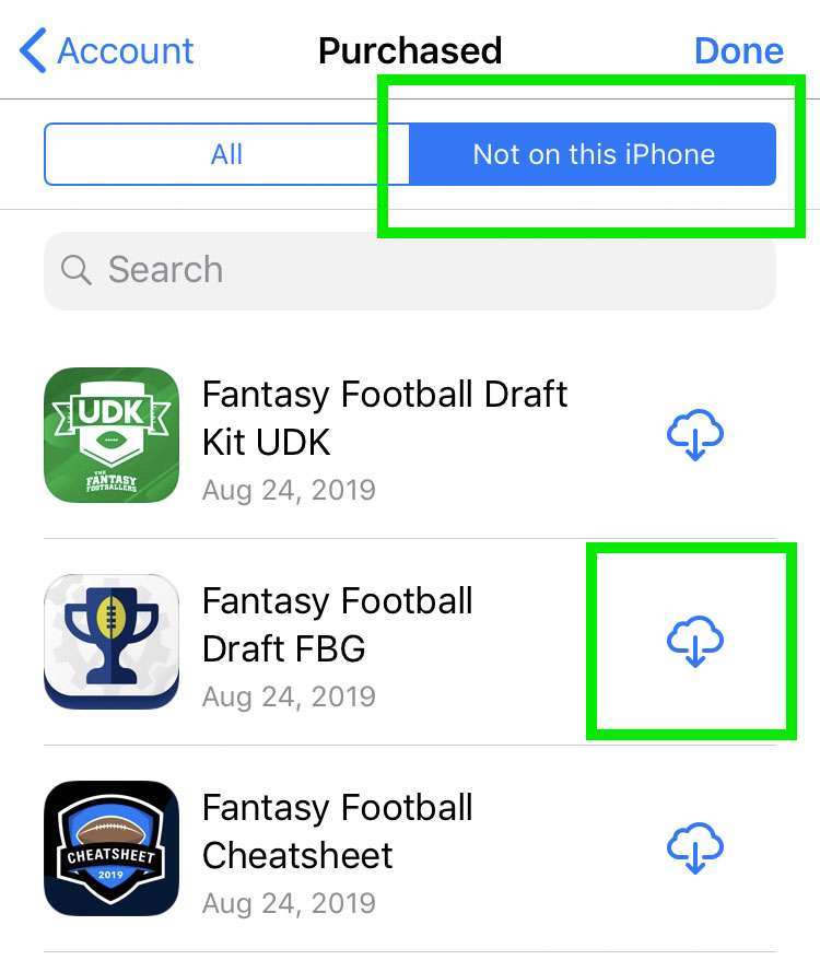 App Store purchased 3 App Store purchased 3