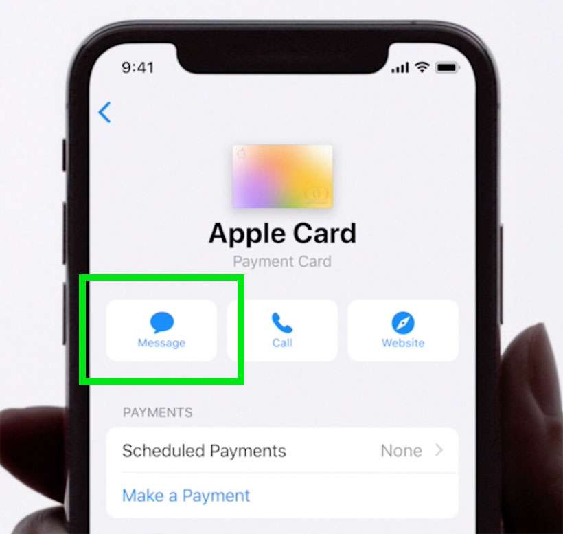 Apple Card support