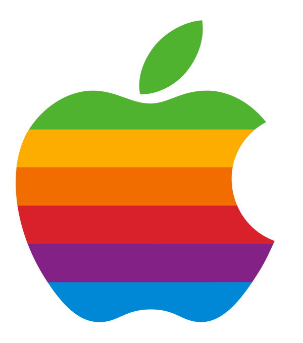 Apple Rainbow Logo