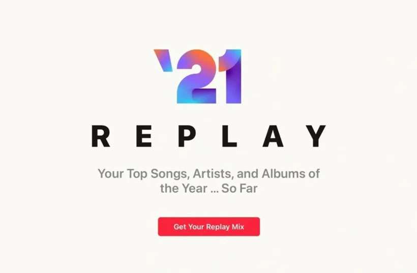 Apple Music Replay 2021