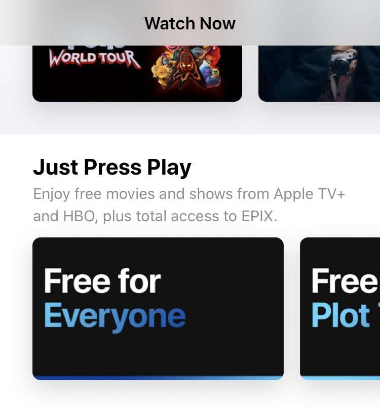 Apple TV app Free for Everyone Apple TV+