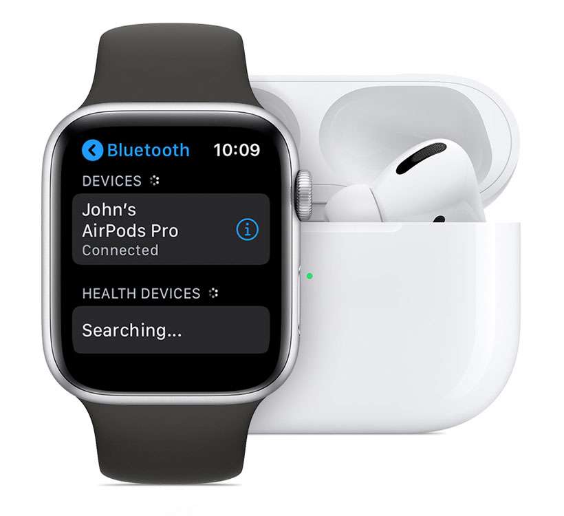 Apple Watch AirPods Bluetooth