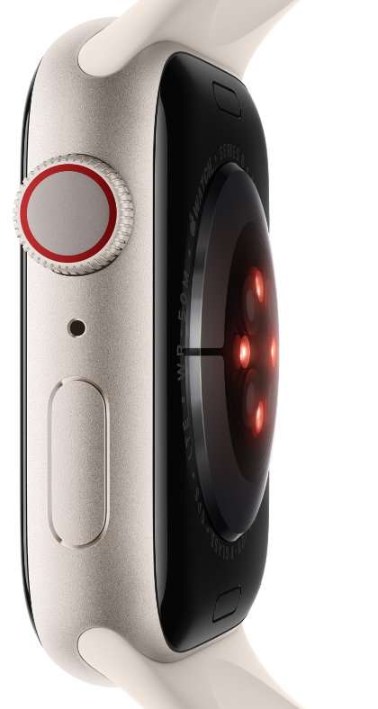 Apple Watch temperature sensor