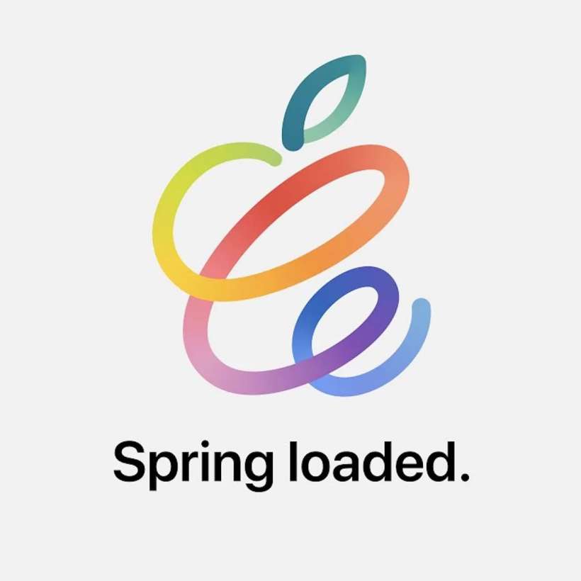 Spring loaded. Apple 2021