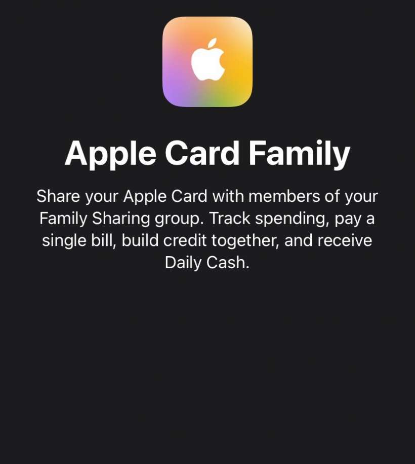 Apple Card Family