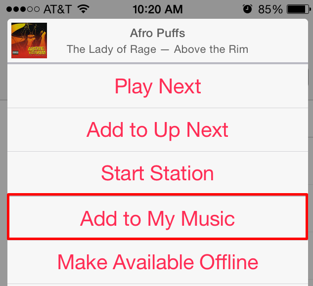 Add to My Music Add to My Music
