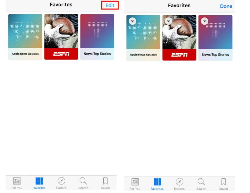 Delete Apple News Source Delete Apple News Source