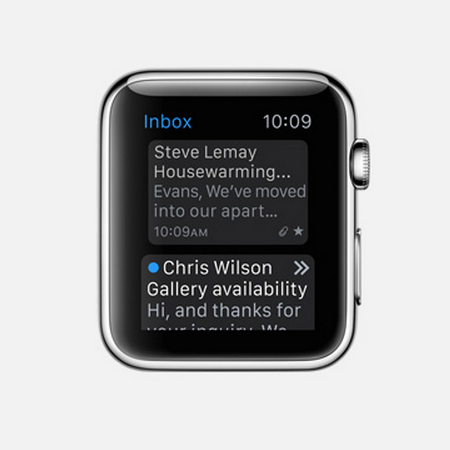 Apple Watch Mail App