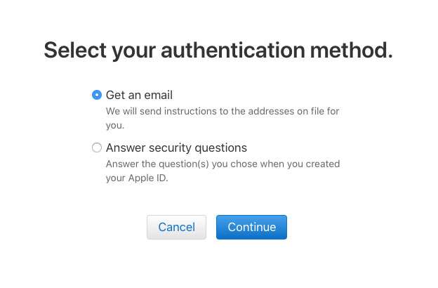 Change Apple ID password