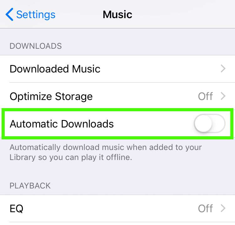 Apple Music automatic downloads on iPhone Apple Music automatic downloads on iPhone
