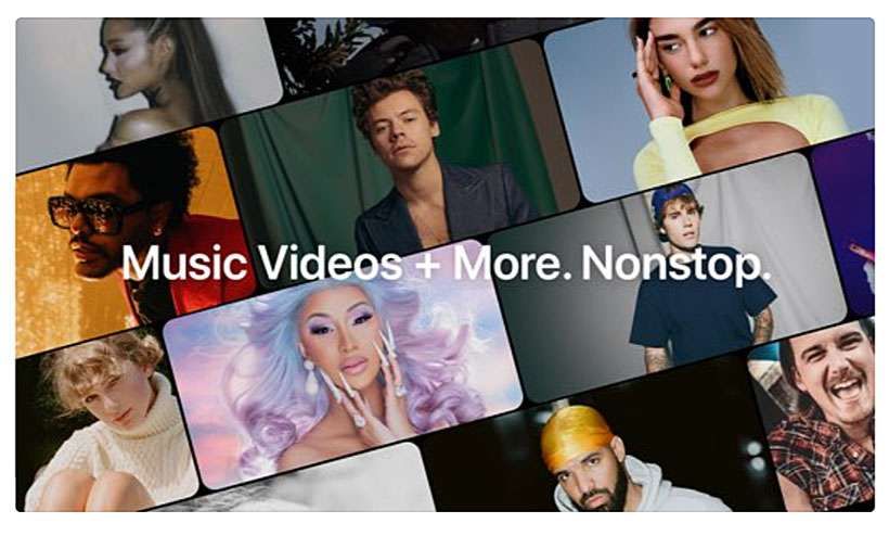 Watch apple music hotsell videos on tv
