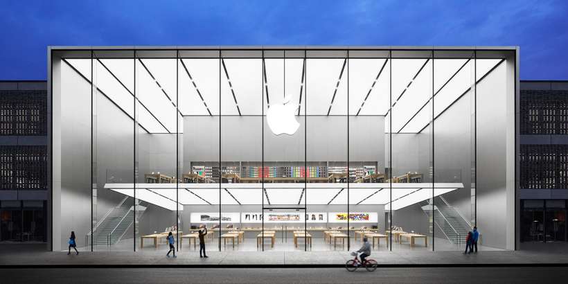 Apple Store in Huangzhou, China.