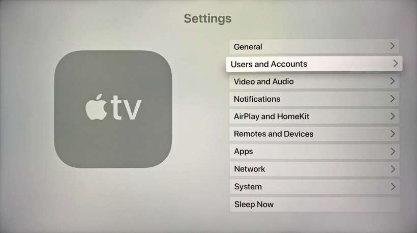 Apple TV accounts Apple TV accounts