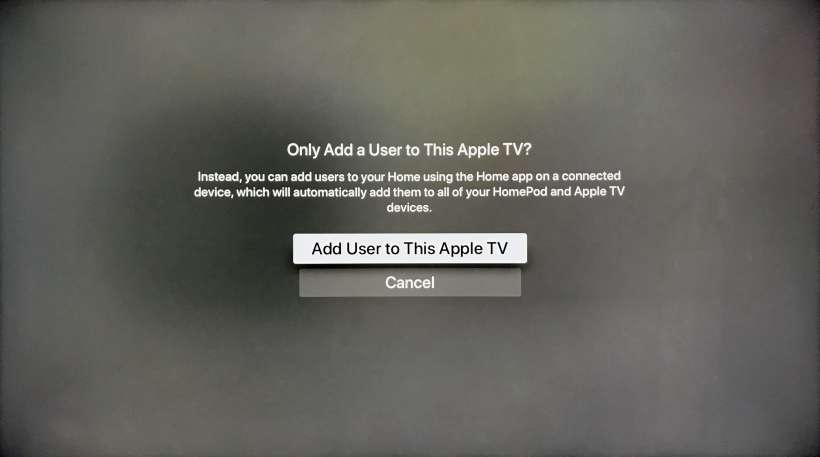 Apple TV accounts 2