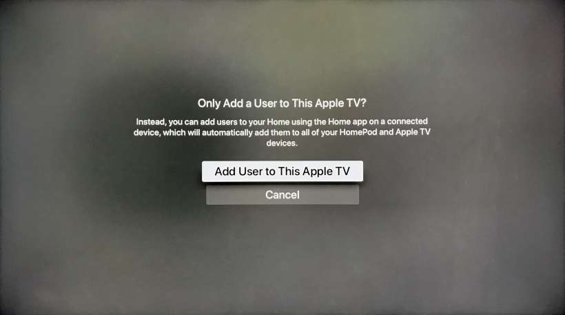 Apple TV accounts 2 Apple TV accounts 2