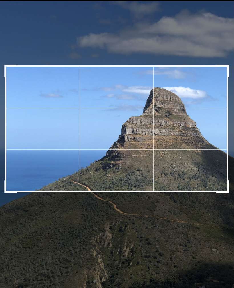 How to change the aspect ratio of photos on iPhone and iPad.