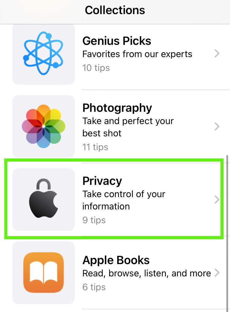 Apple Tips Privacy 1
