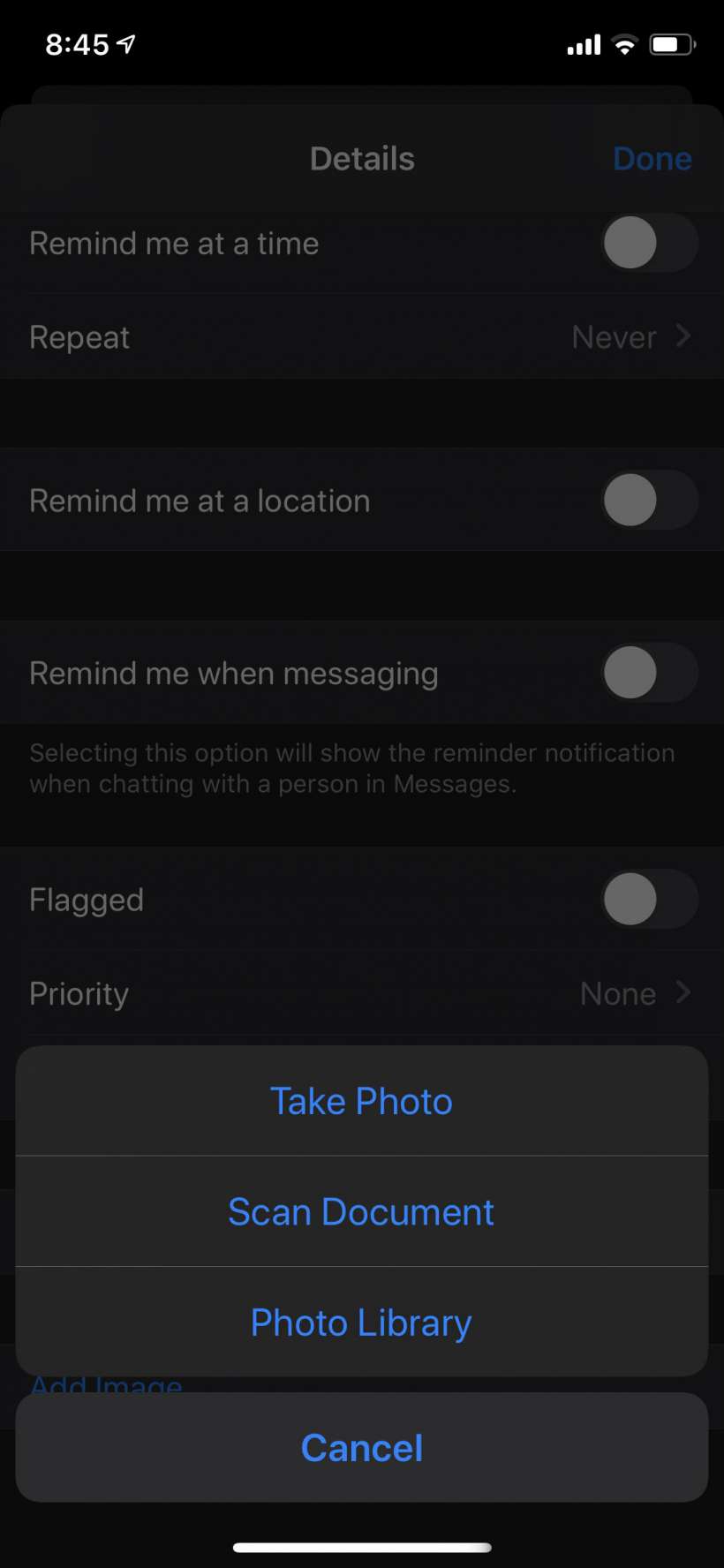 How to attach photos and scanned documents to your Reminders on iPhone and iPad.