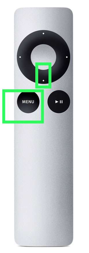 Apple TV restart original remote