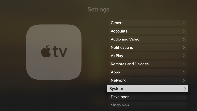 Stop tvOS updates Apple TV