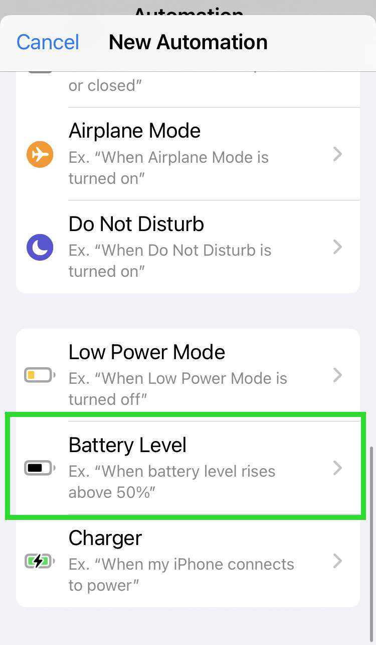 Battery charged alert 2 Battery charged alert 2