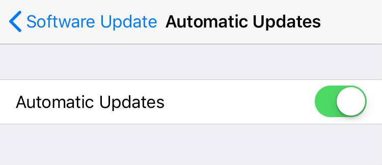 Automatic Updates