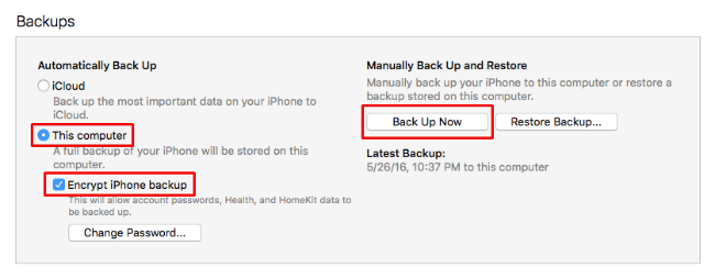 How to archive a backup of your iPhone in iTunes. How to archive a backup of your iPhone in iTunes.