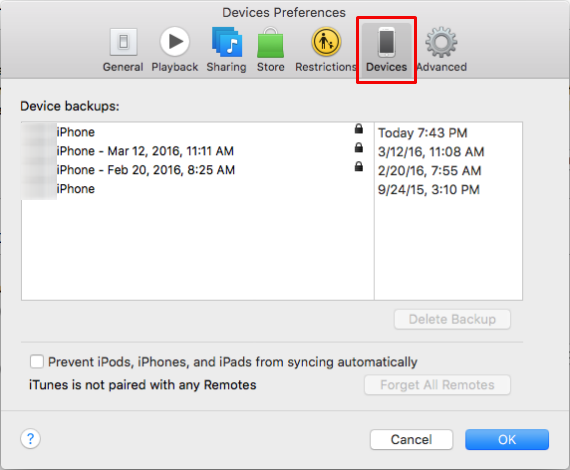 How to archive a backup of your iPhone in iTunes.