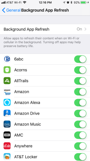 How to set background app refresh to Wi-Fi only on iPhone and iPad.