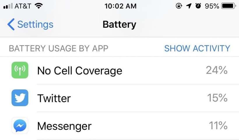 No Cellular Coverage