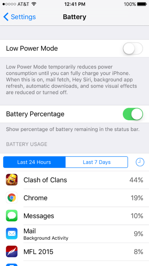 How to extend your iPhone's battery life.