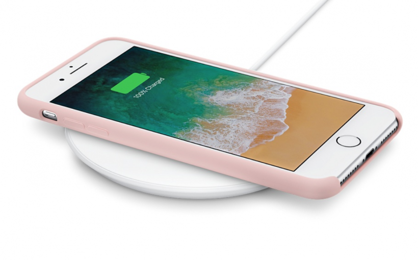 iPhone Qi charger