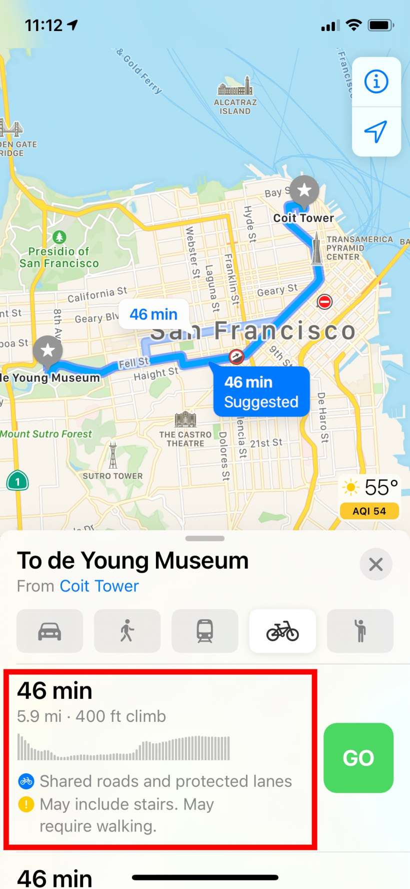 How to use cycling / bicycle directions in Apple Maps on iPhone and iPad.