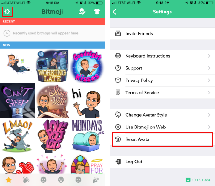 How to reset your Bitmoji avatar on iPhone and iPad.