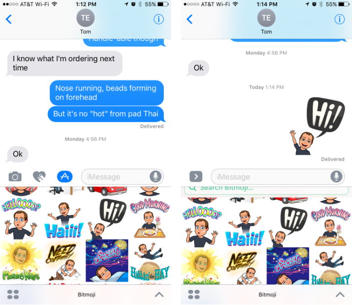 How to install Bitmoji on iPhone and use it in iMessage.