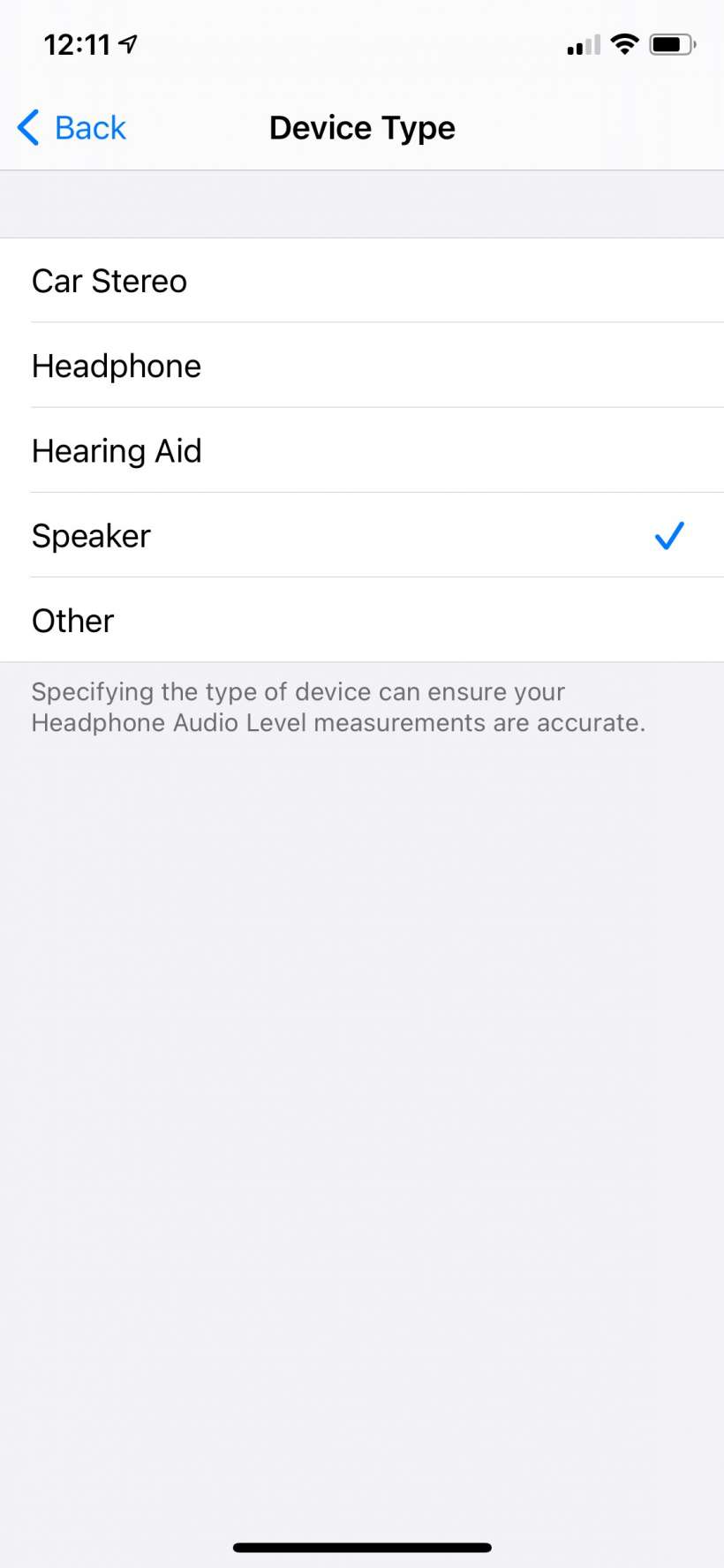 How to classify Bluetooth device types on iPhone and iPad.