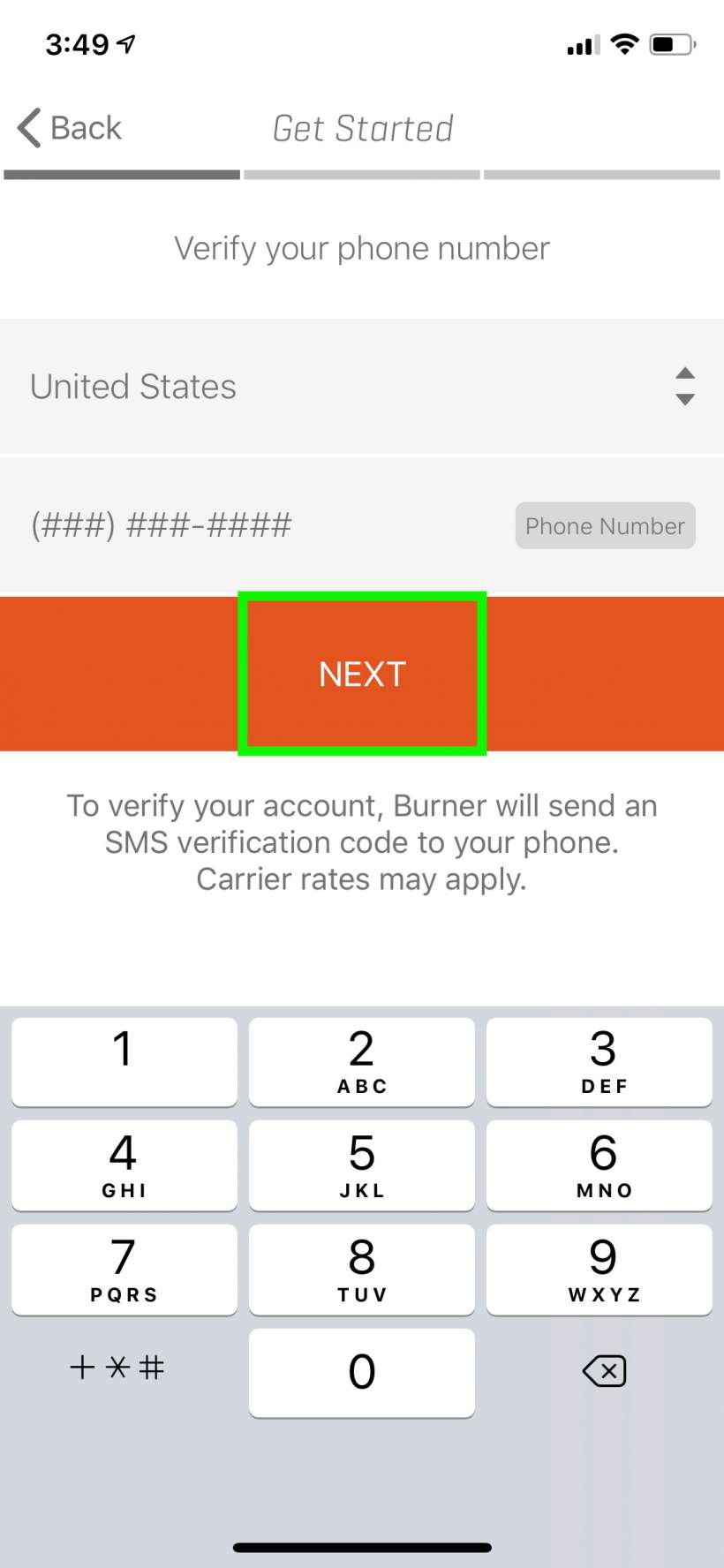 How to get a temporary burner phone number for your iPhone.