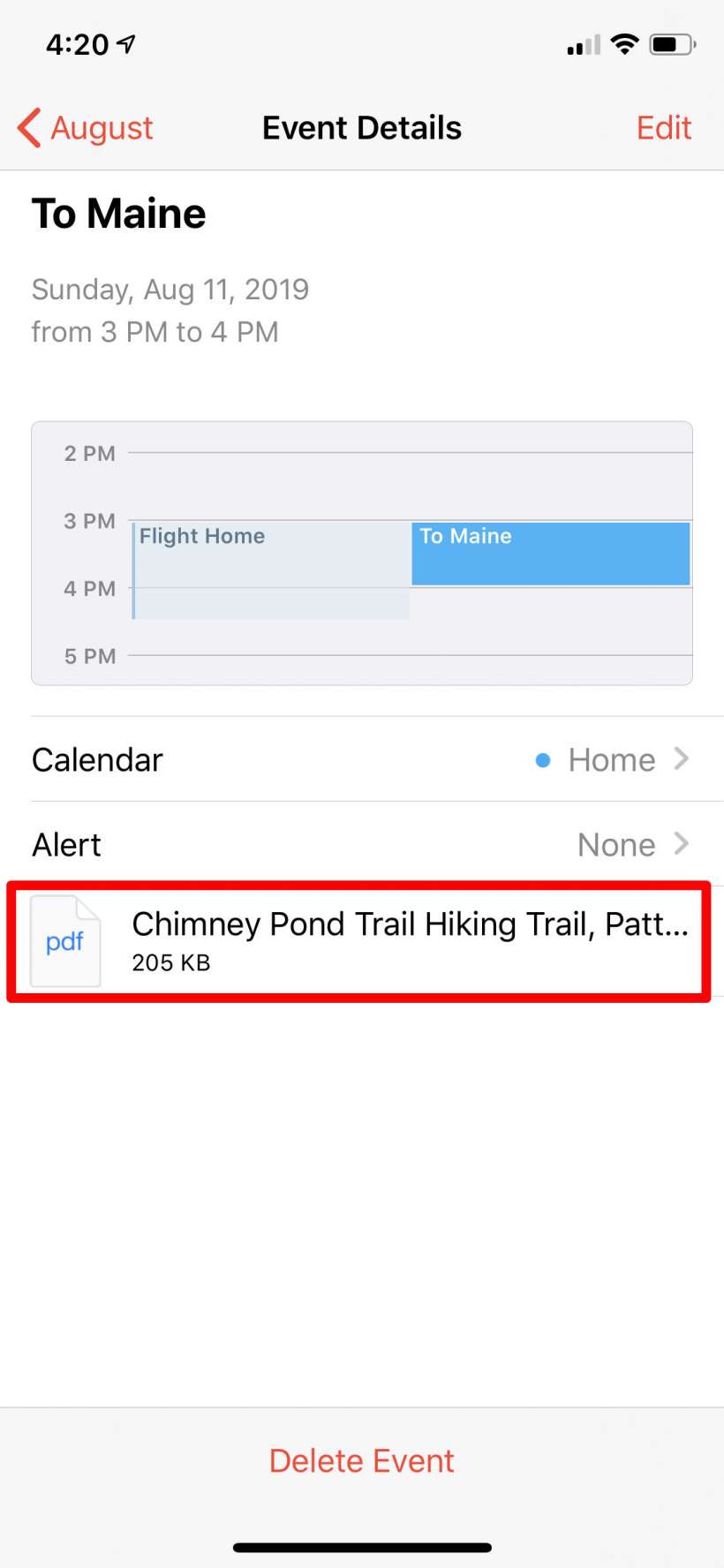 How to attach documents to your Calendar events on iPhone and iPad.