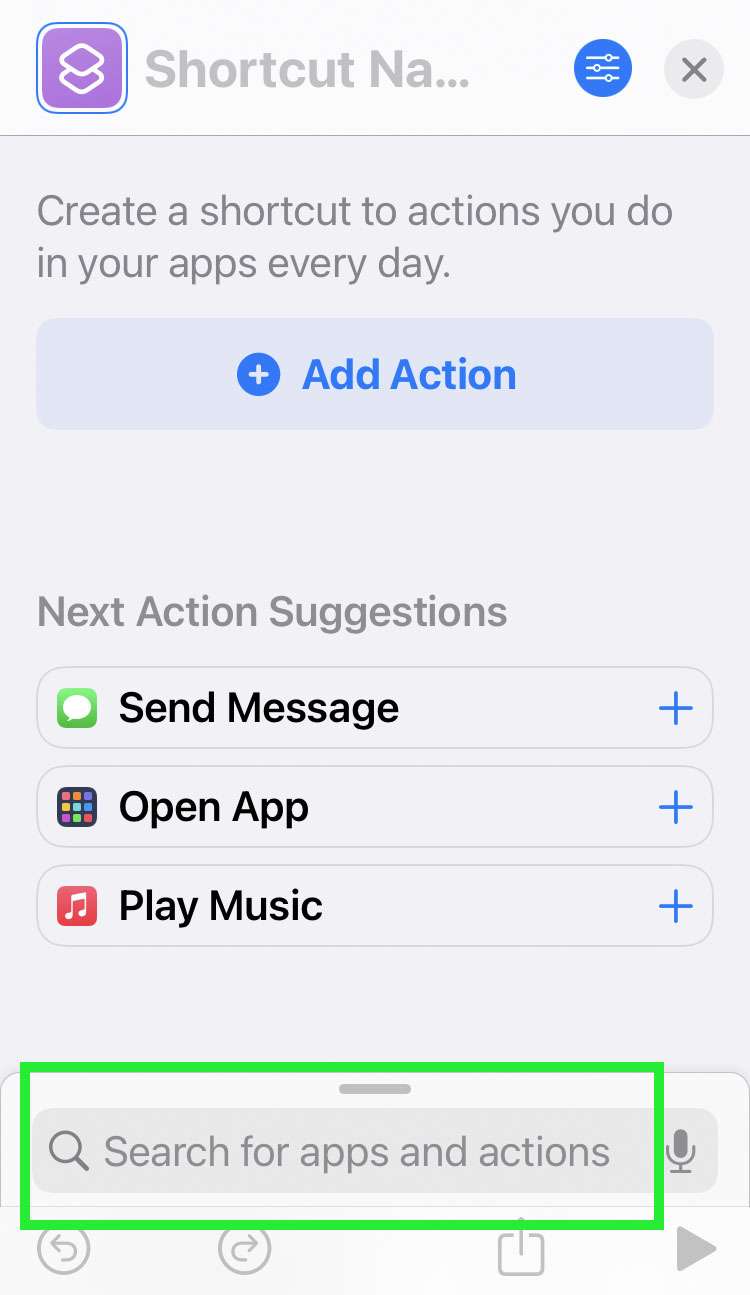 Add contact to home screen 2