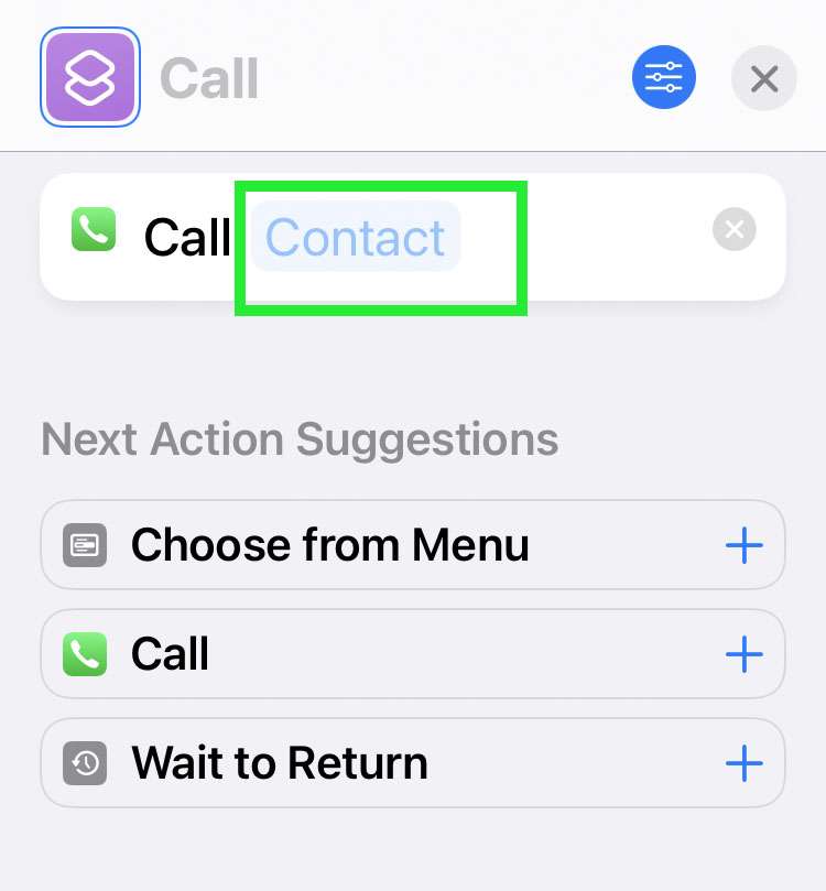 Add contact to home screen 4
