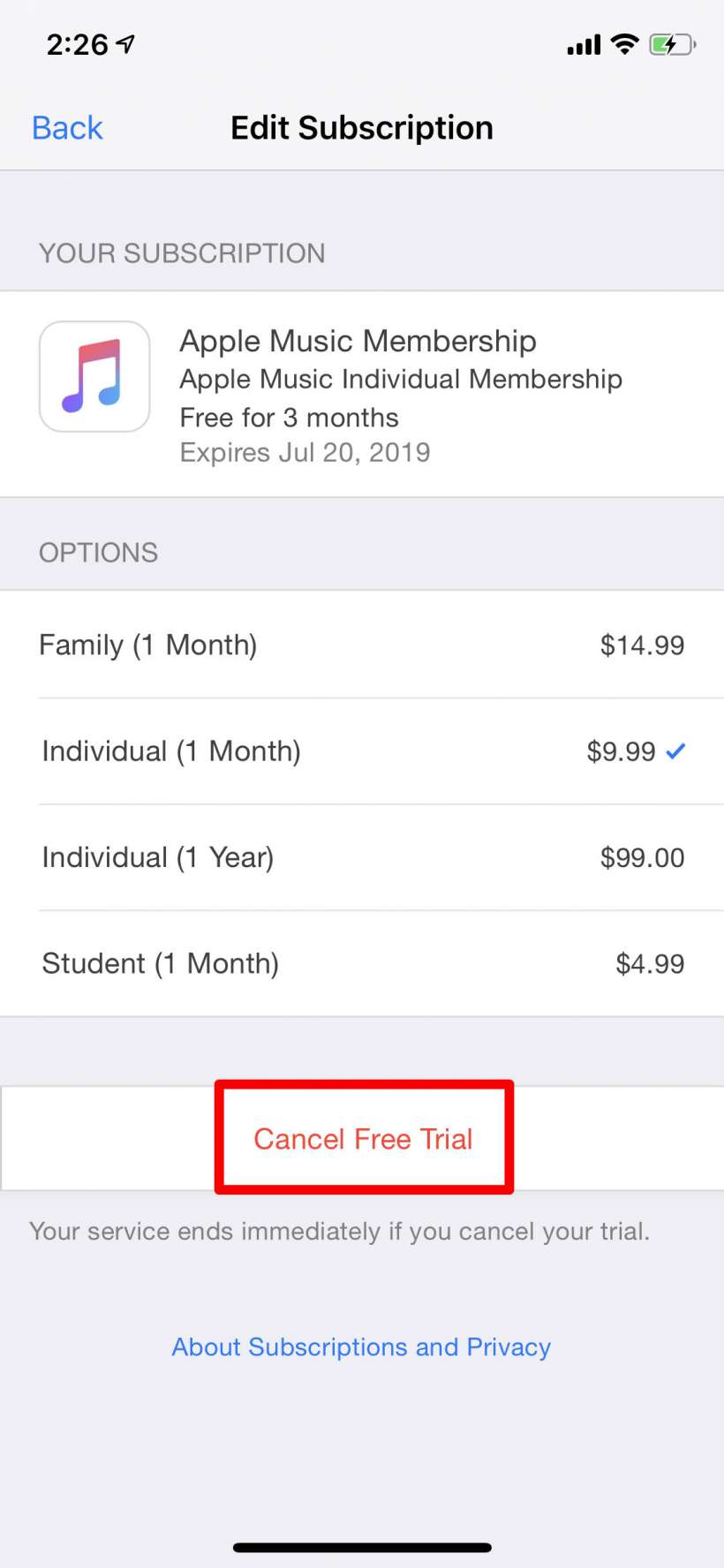 How to cancel your Apple Music subscription on iPhone and iPad.