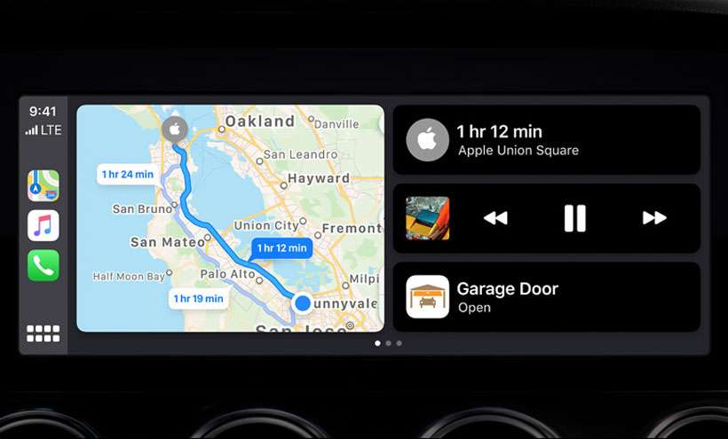 CarPlay Dashboard iOS
