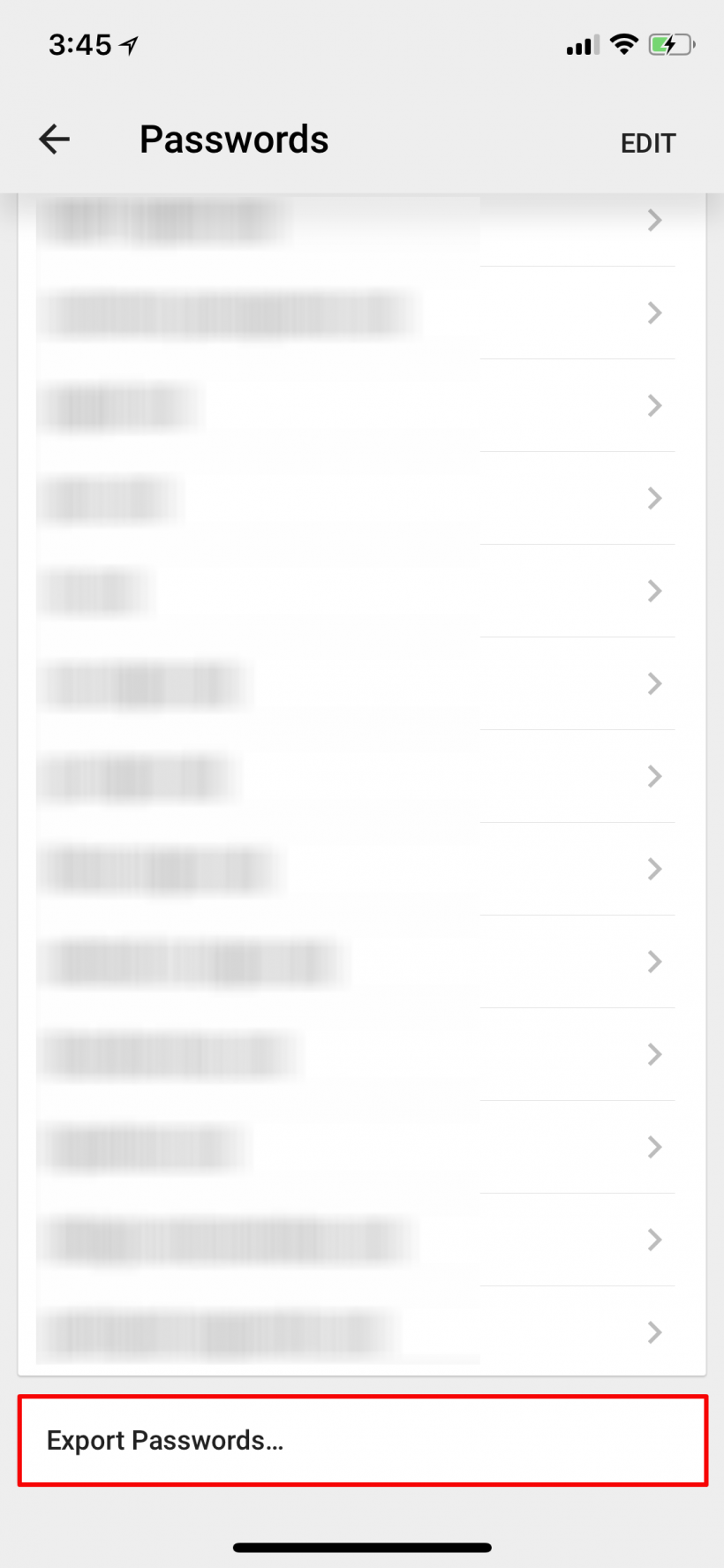 How to export your Chrome for iOS passwords on iPhone and iPad.