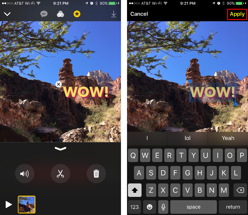 How to put on filters and effects in Clips for iPhone and iPad.
