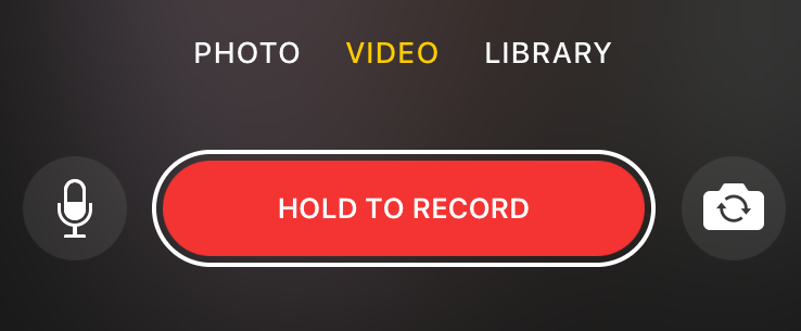 Hold to Record