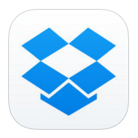 Dropbox for iOS.