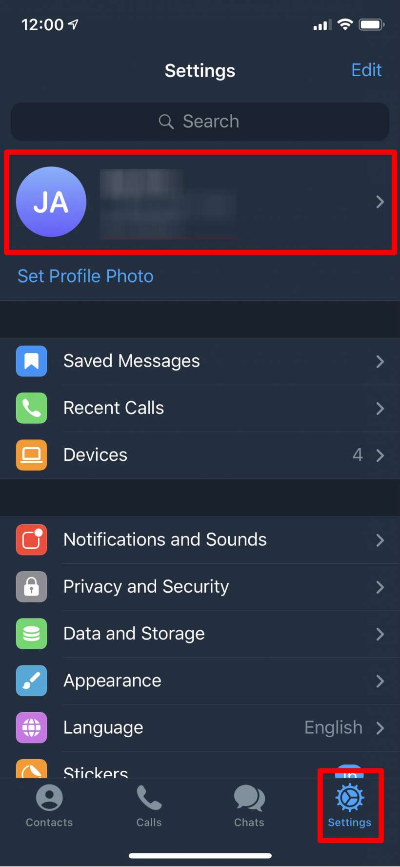 How to change your phone number in Telegram on iPhone and iPad.