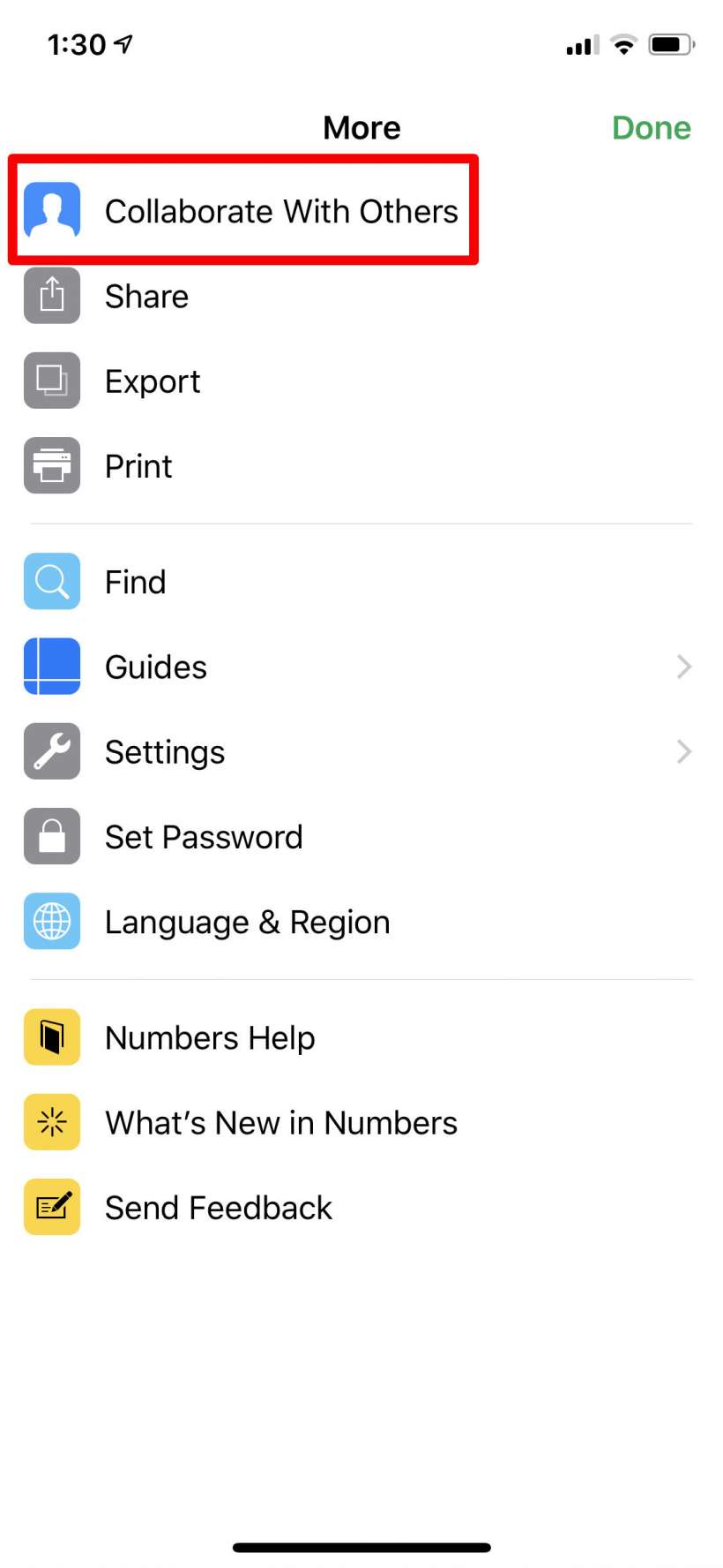 How to collaborate with others on Pages, Numbers and Keynote on iPhone and iPad.