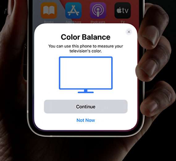 Apple TV color balance